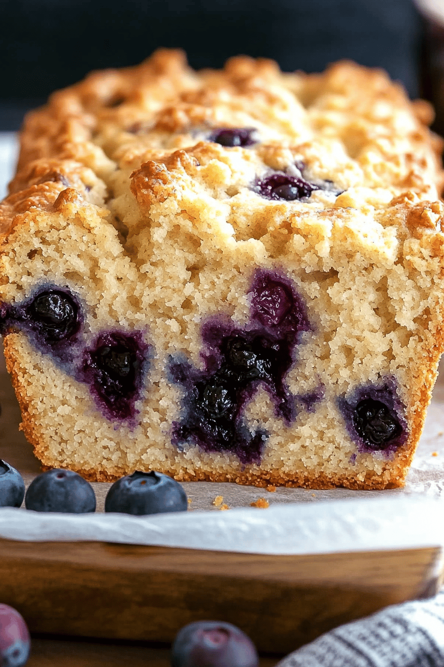 Gluten-Free Blueberry Quickbread