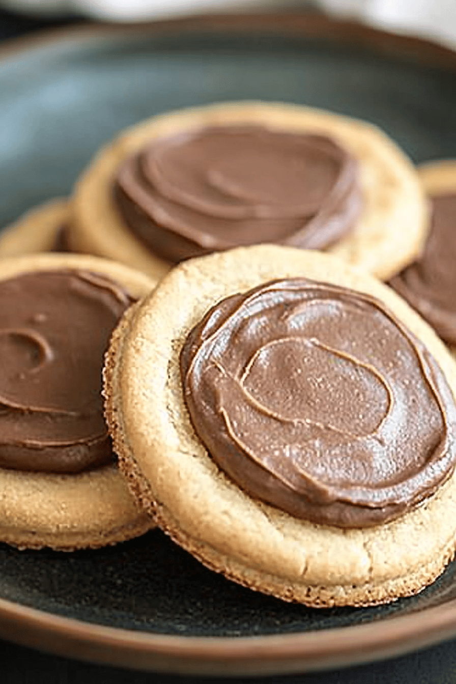 Gluten-Free Digestive Biscuits Recipe slice on plate showing perfect texture and swirl pattern