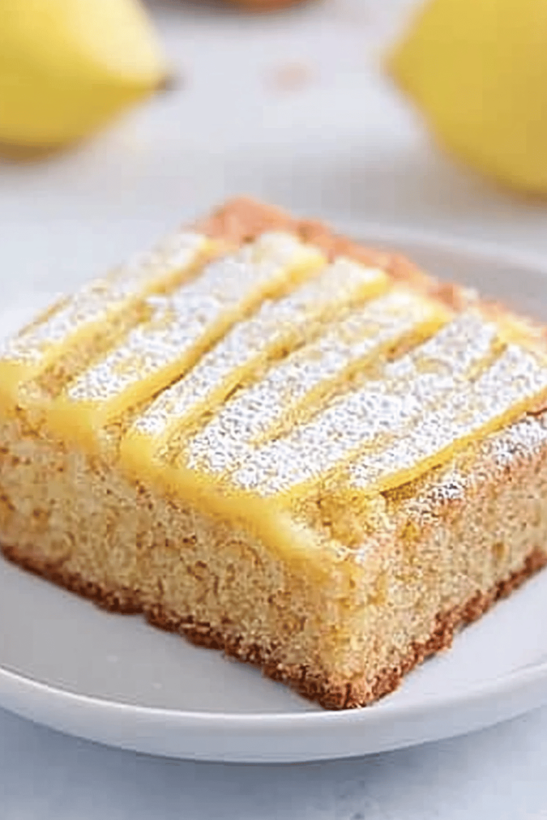 Gluten-Free Lemon Brownies