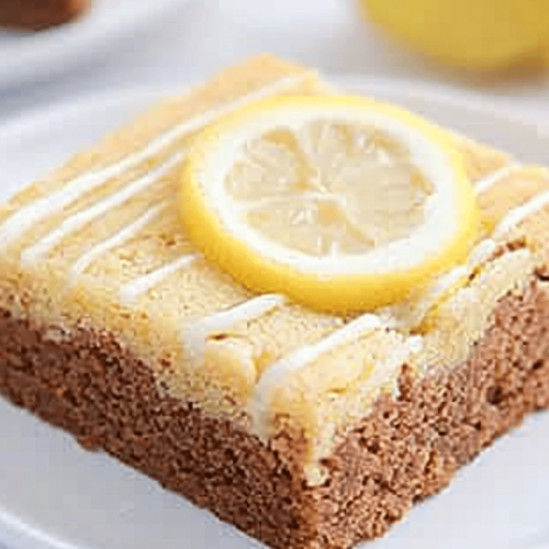Gluten-Free Lemon Brownies