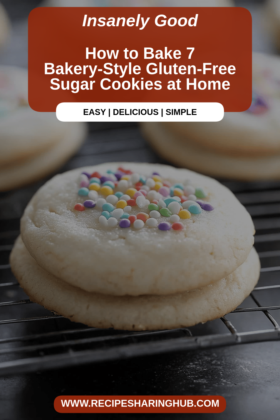 Gluten-Free Sugar Cookies final dish beautifully presented and ready to serve