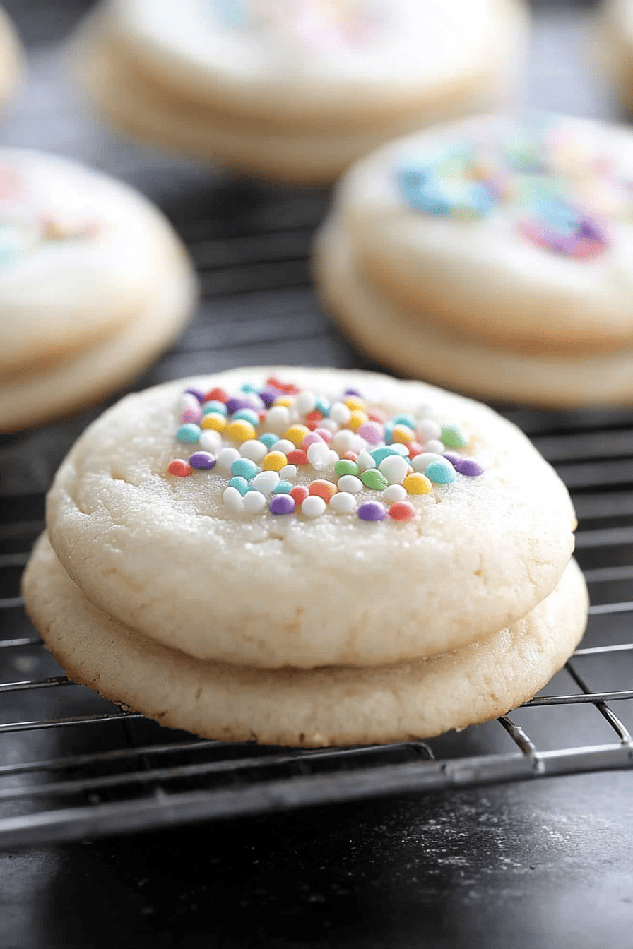 Gluten-Free Sugar Cookies ingredients organized and measured on kitchen counter