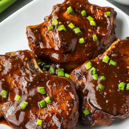 Grill Barbecue Pork Chops