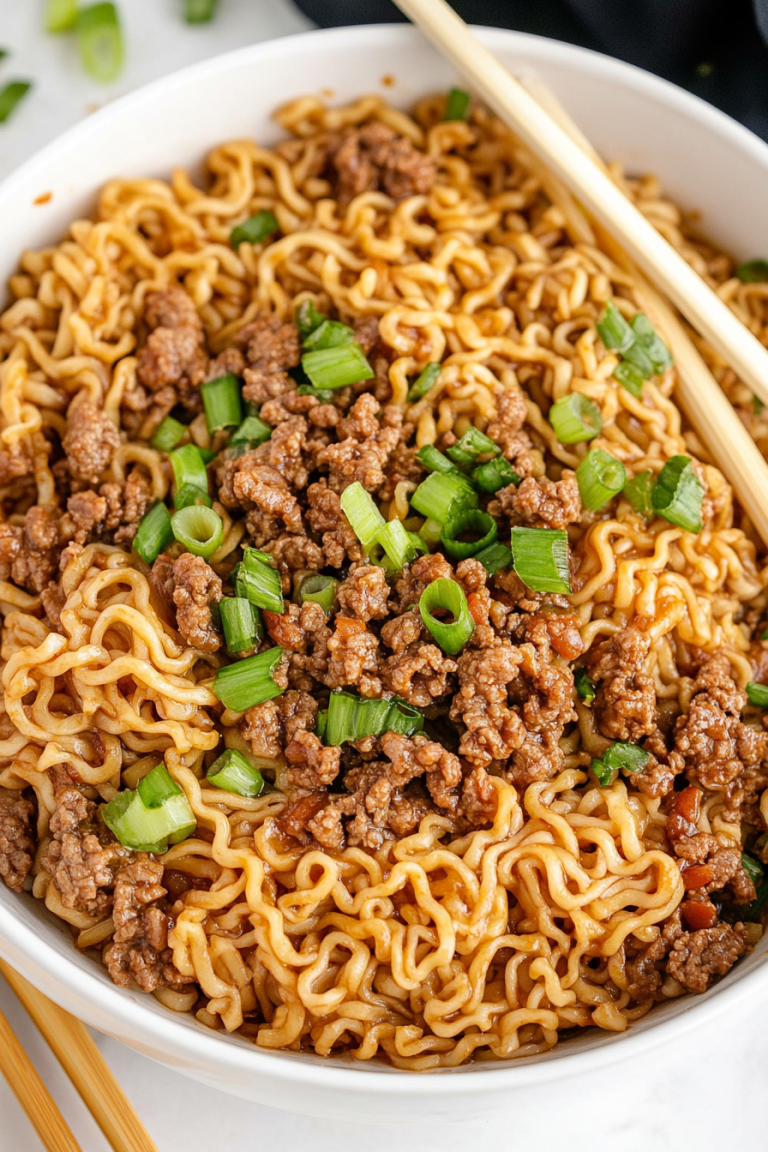 Ground Beef Ramen
