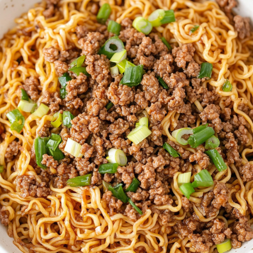 Ground Beef Ramen