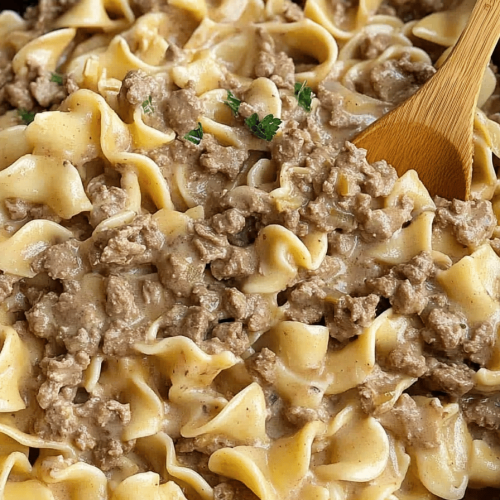 Ground Beef Stroganoff Recipe