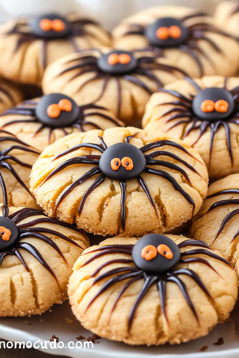 Halloween Spider Cookies