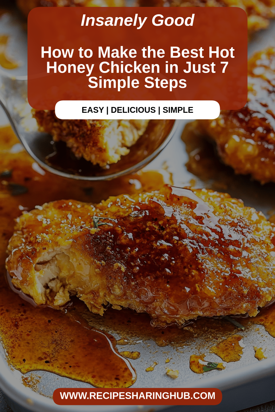 Hot Honey Chicken Recipe final dish beautifully presented and ready to serve