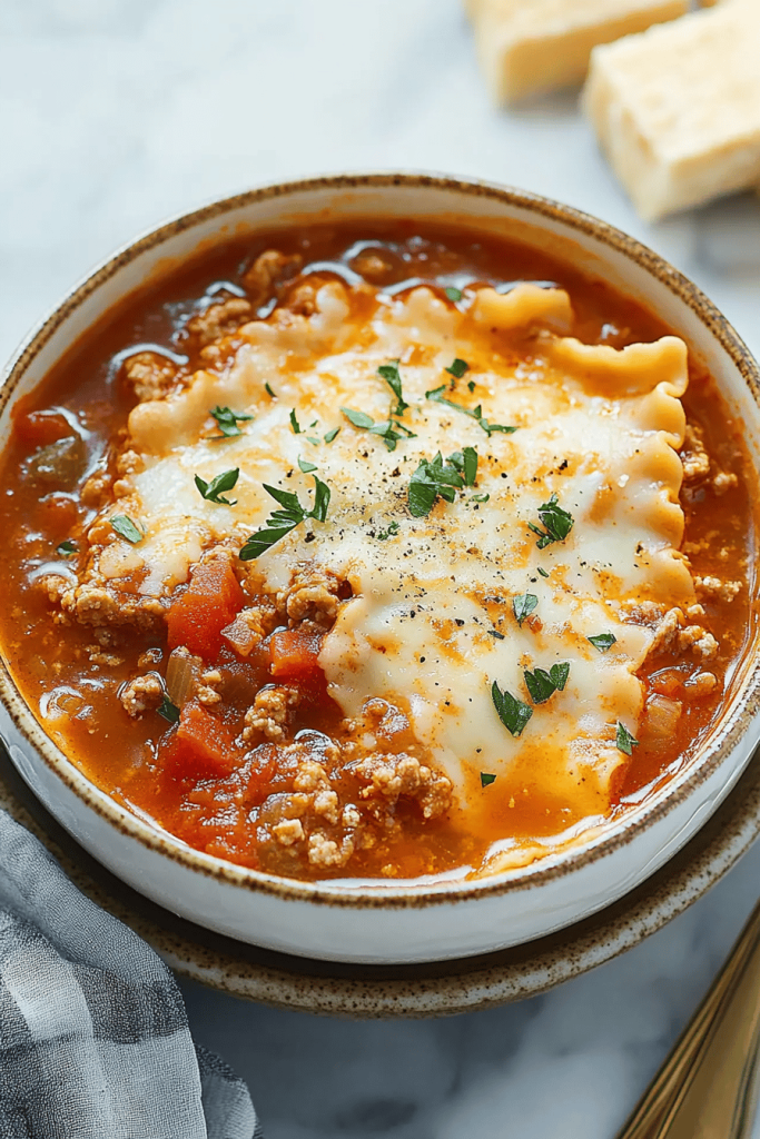 Lasagna Soup Recipe