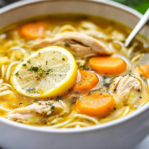 Lemon Chicken Soup
