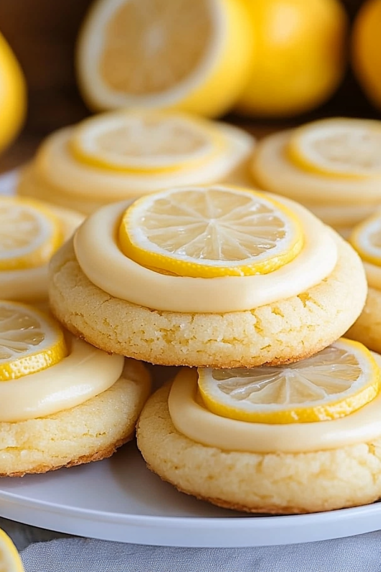 Lemon Frosted Cookies