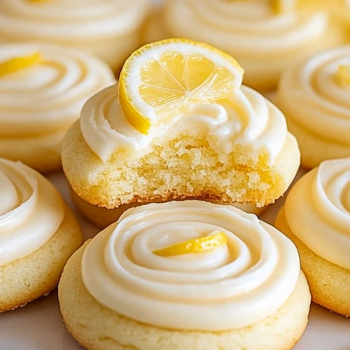 Lemon Frosted Cookies