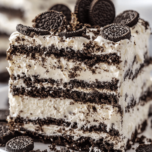 Oreo Icebox Cake