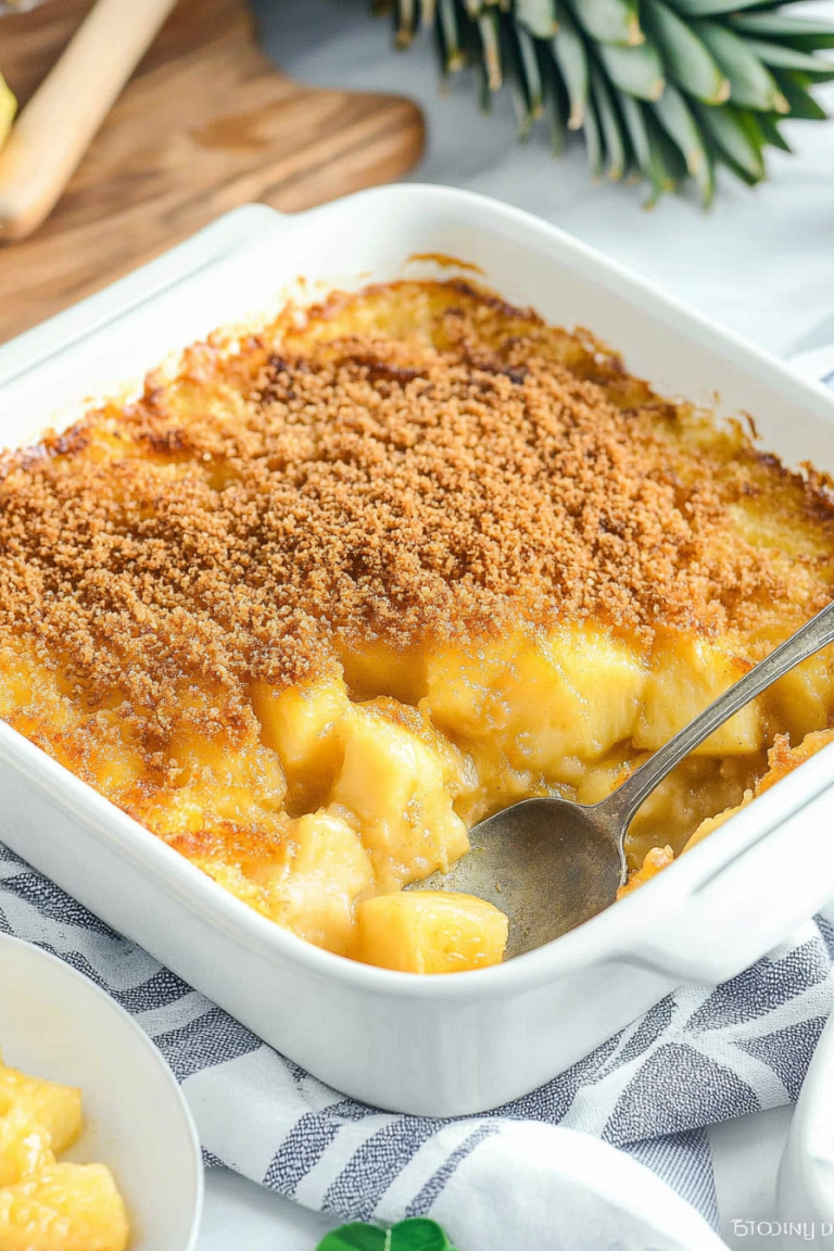 Paula Deen's Pineapple Casserole