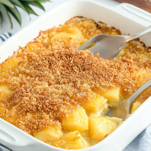 Paula Deen's Pineapple Casserole