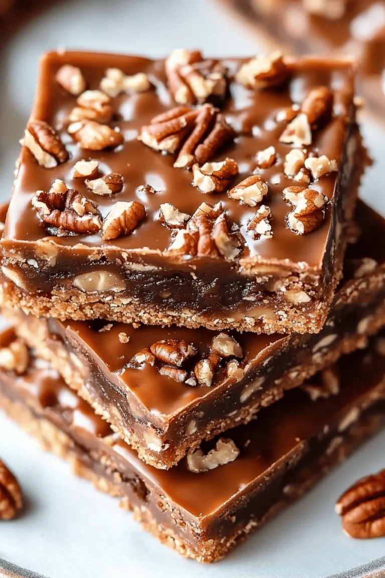 Pecan Turtle Bars
