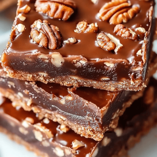 Pecan Turtle Bars