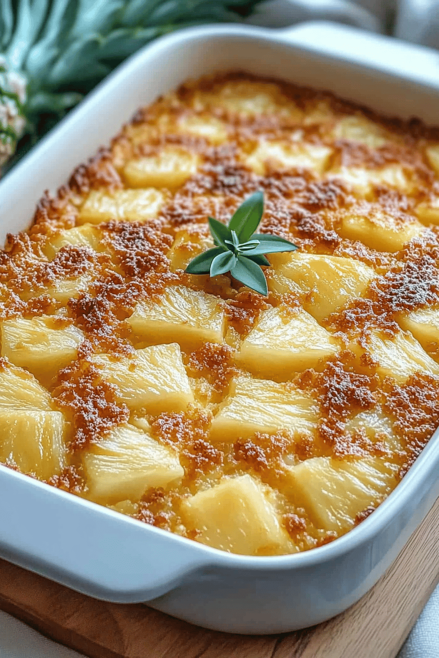 Pineapple Bake Recipe