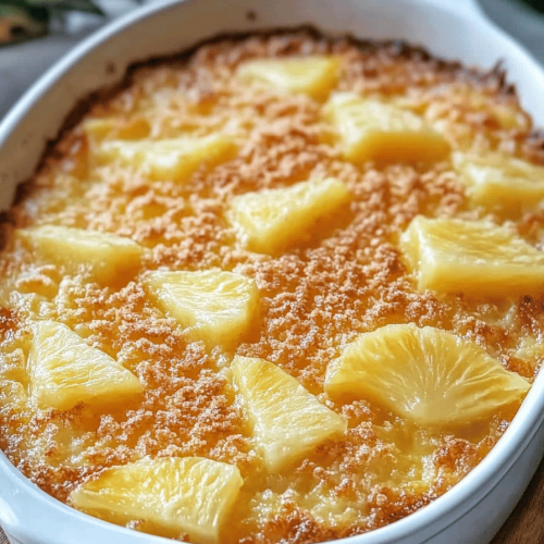 Pineapple Bake Recipe