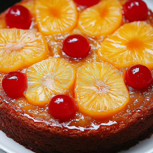 Pineapple Upside-Down Cake Recipe
