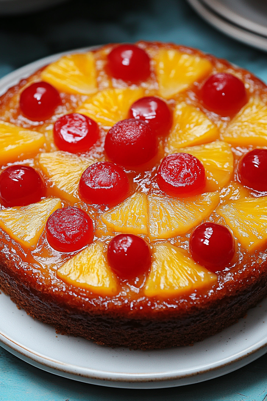 Pineapple Upside-Down Cake Recipe