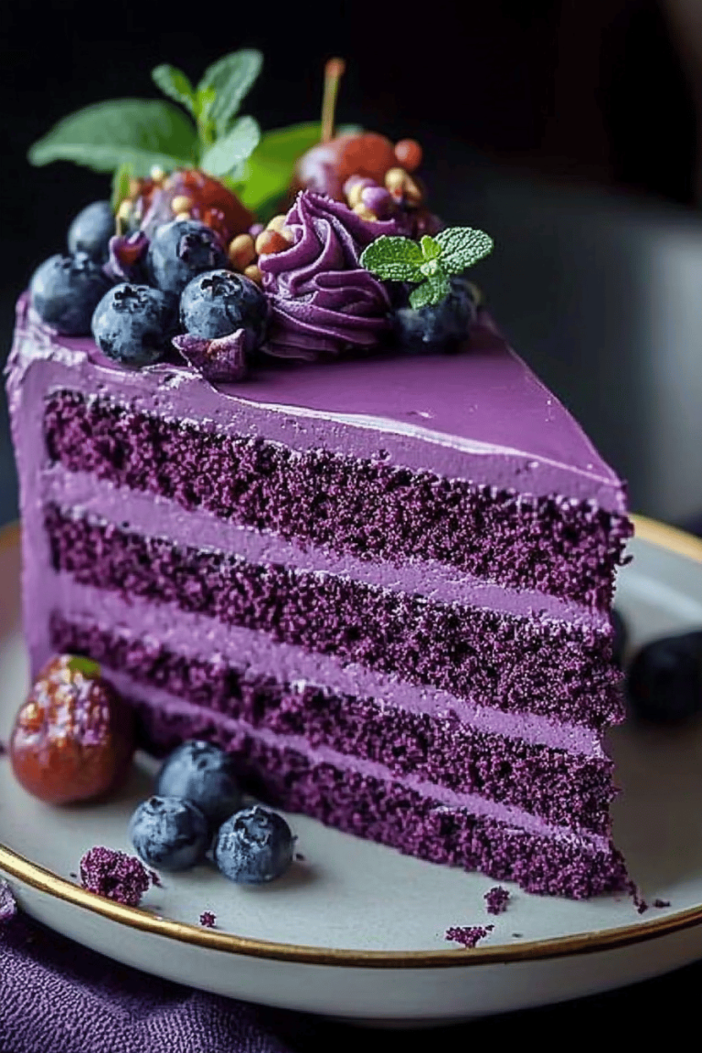 Purple Velvet Cake Recipe