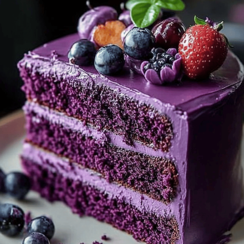 Purple Velvet Cake Recipe
