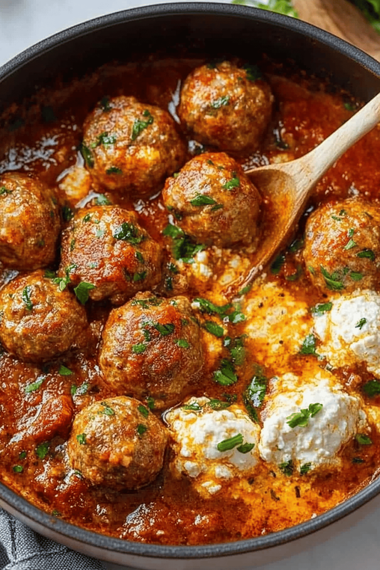 Ricotta Meatballs