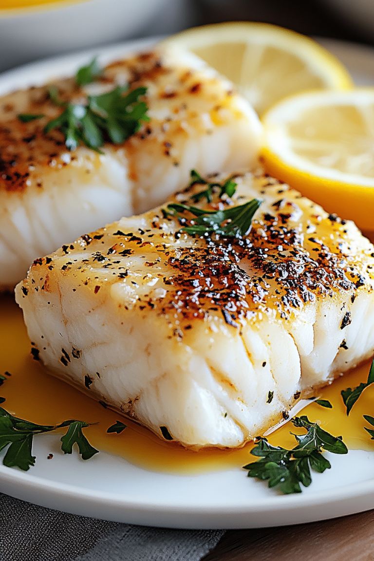 Seared Cod Recipe