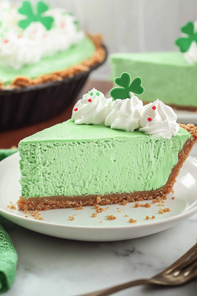 Shamrock Shake Pie Recipe