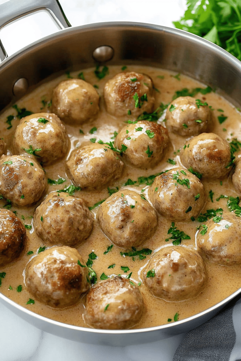 Swedish Meatball Recipe