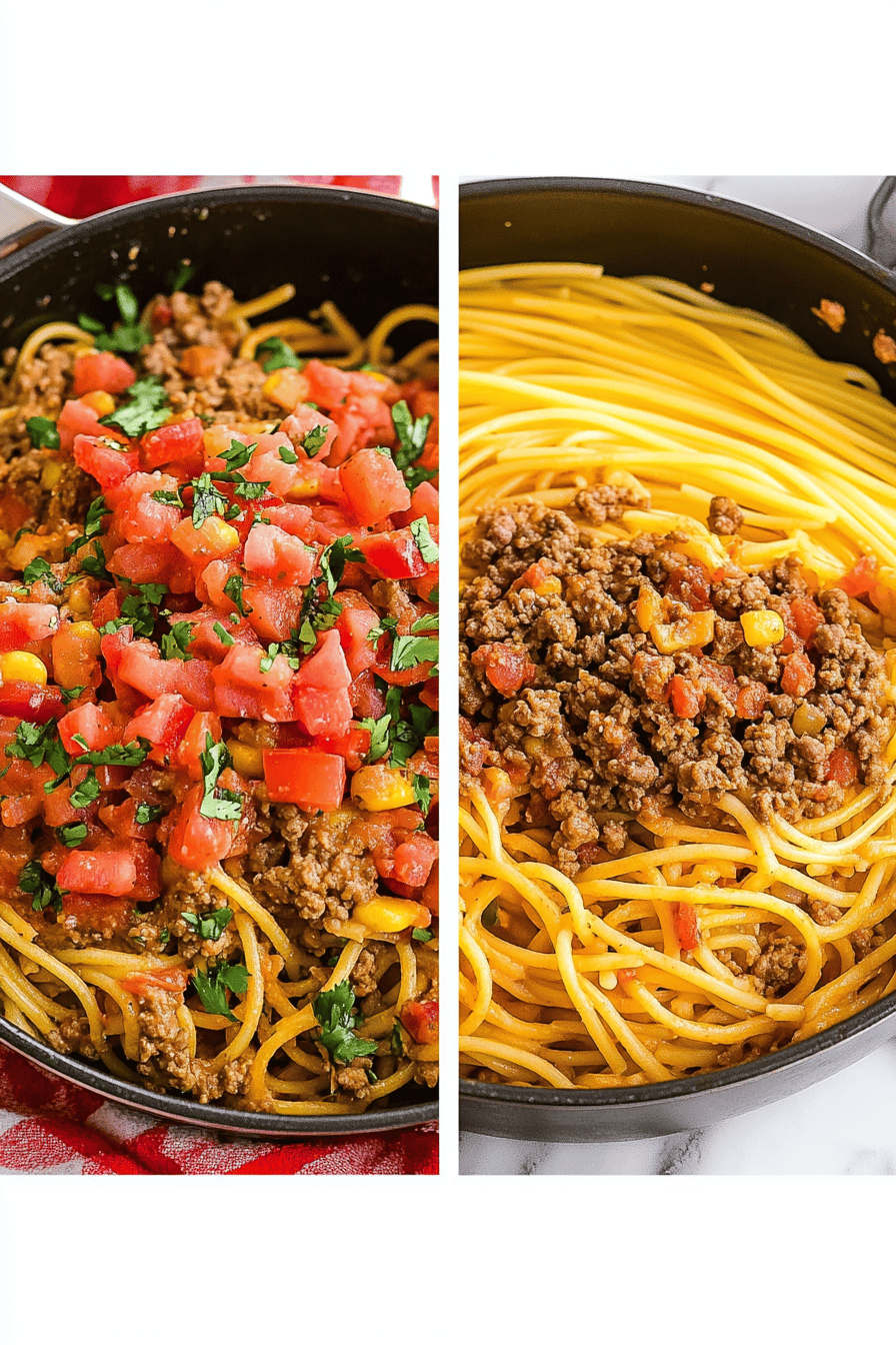 Taco Spaghetti Recipe