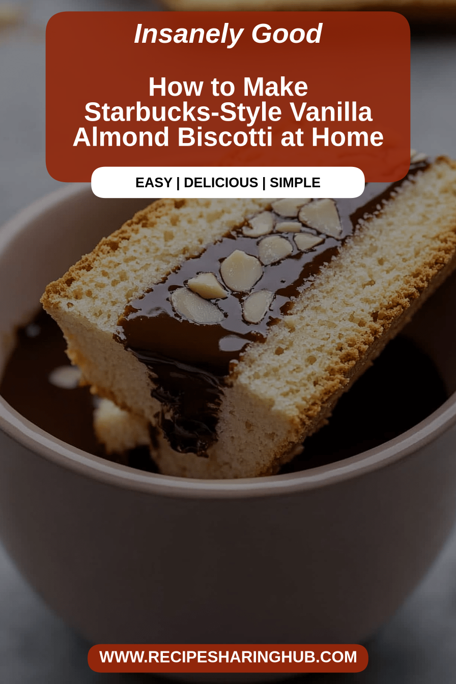 Vanilla Almond Biscotti Recipe final dish beautifully presented and ready to serve