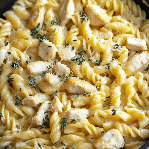 White Cheddar Chicken Pasta