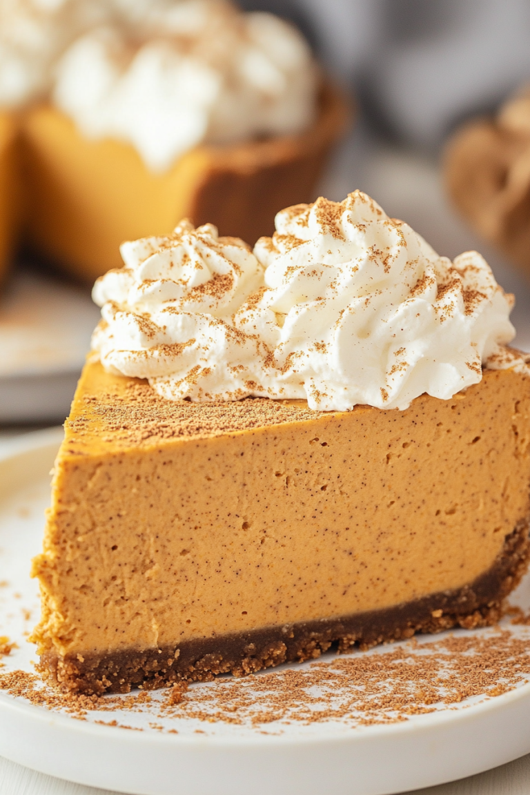 no-bake pumpkin pie