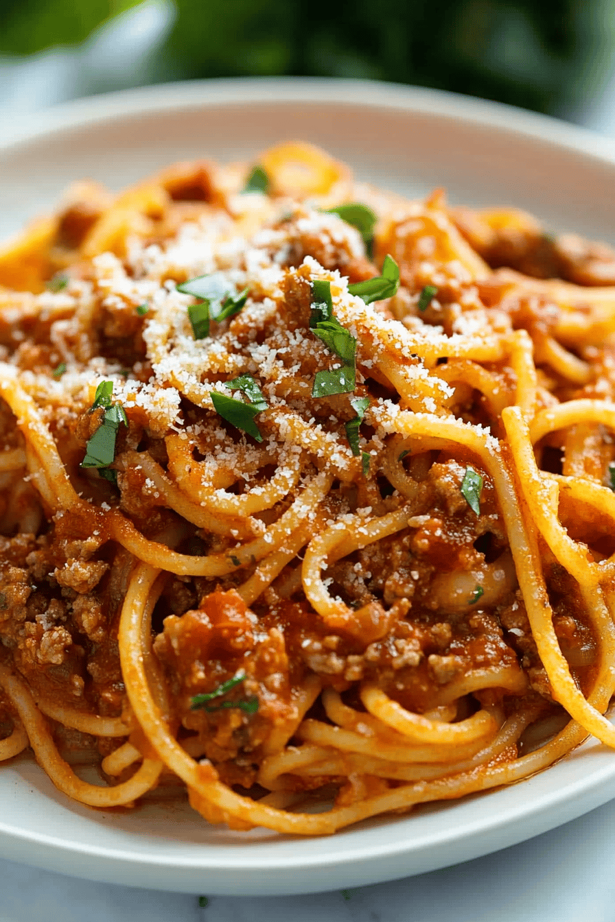 one-pot spaghetti