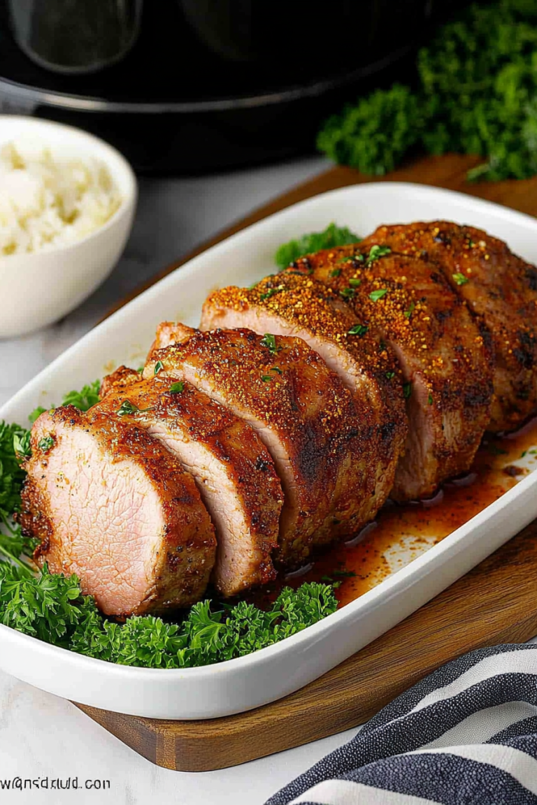 Air Fryer Pork Tenderloin