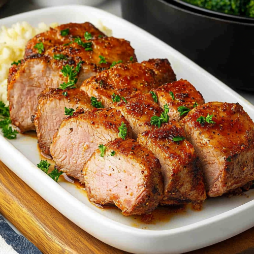 Air Fryer Pork Tenderloin