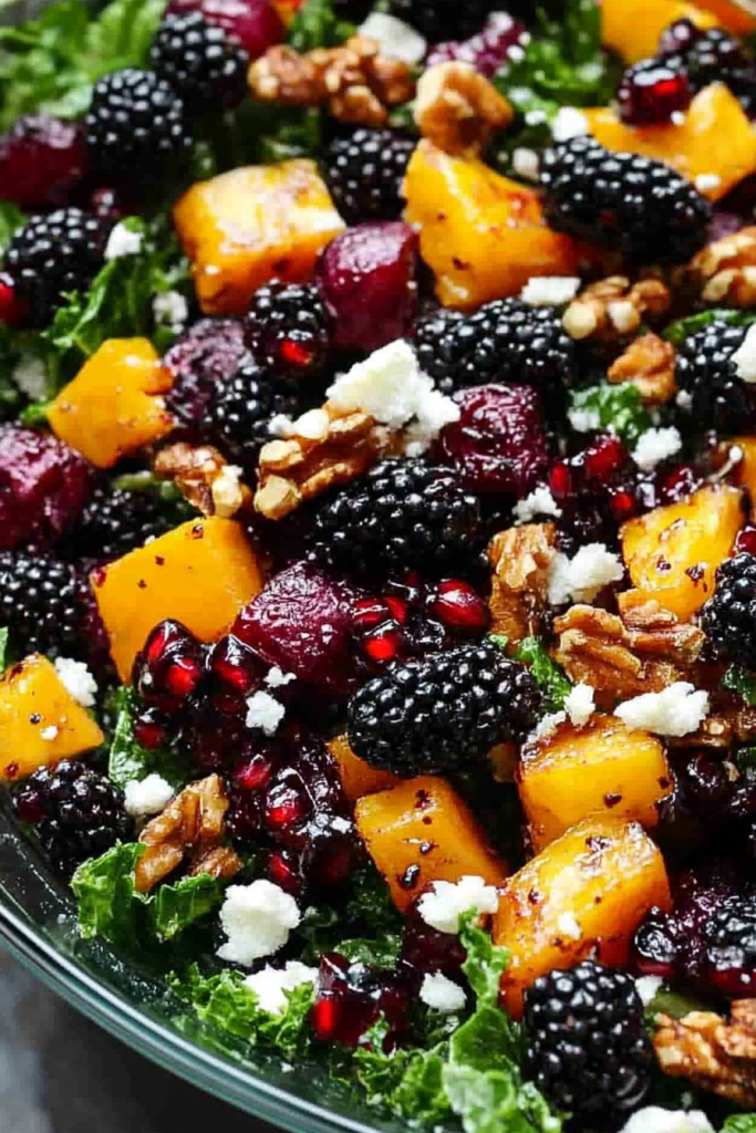 Blackberry salad