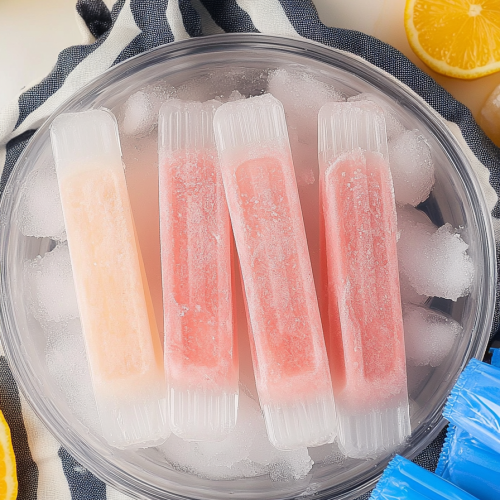 Boozy ice pops