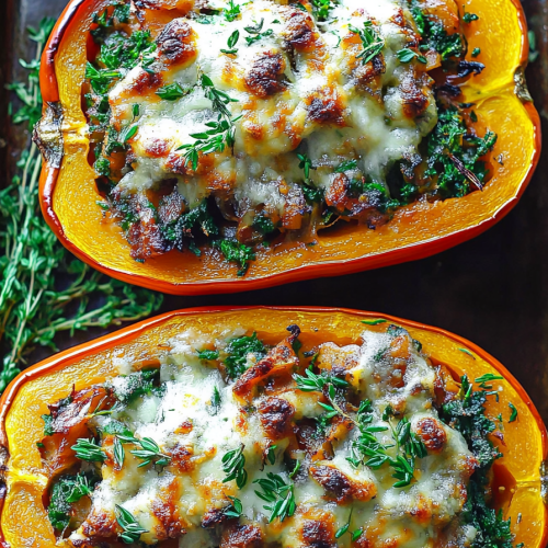 Butternut Squash Stuffed