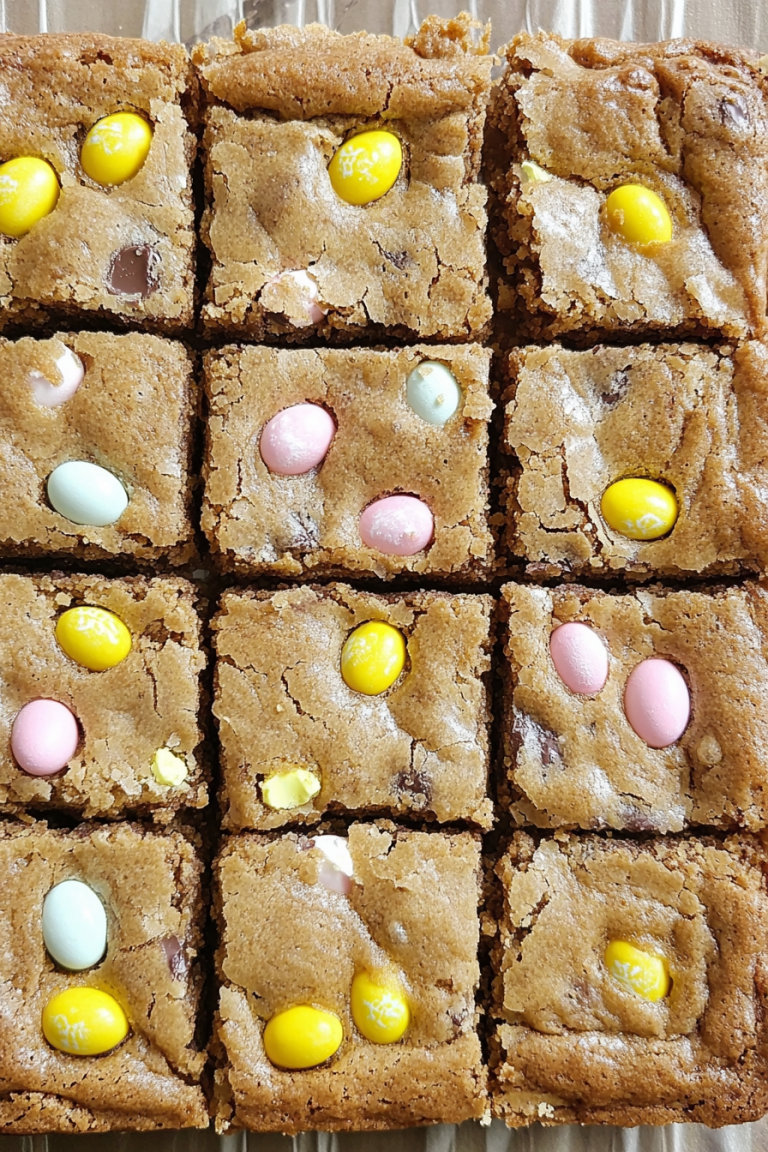 Cadbury Mini Egg Blondies