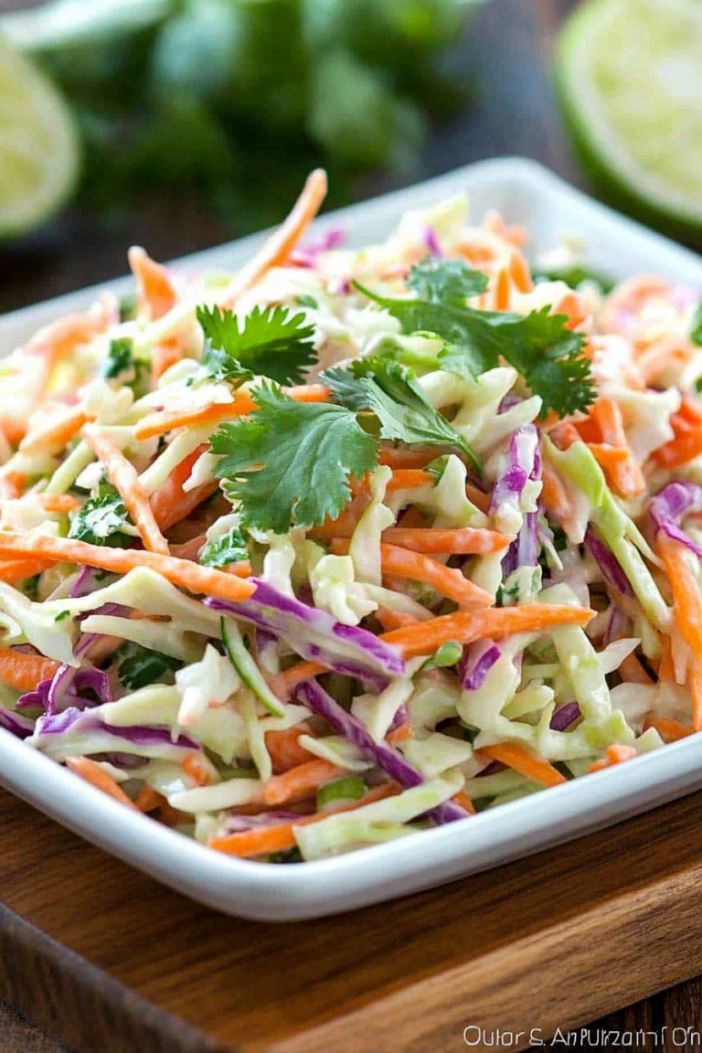 Cilantro Lime Coleslaw