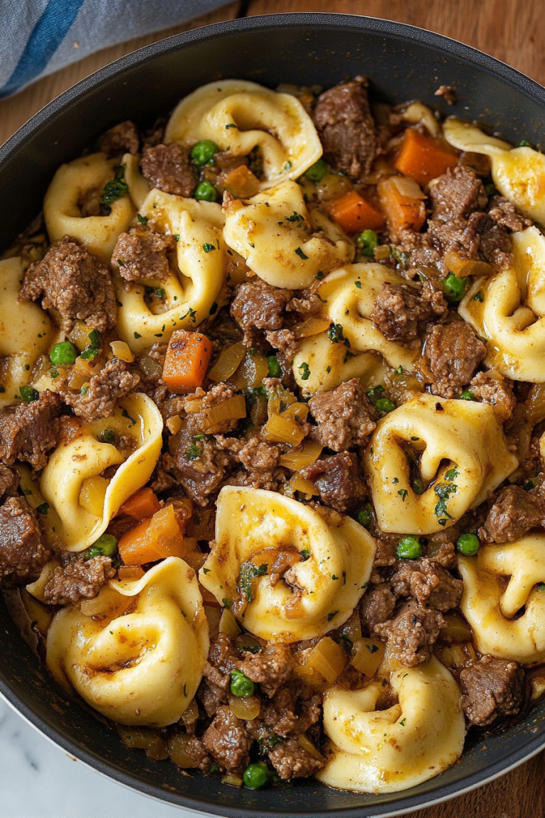 French Onion Beef Tortellini
