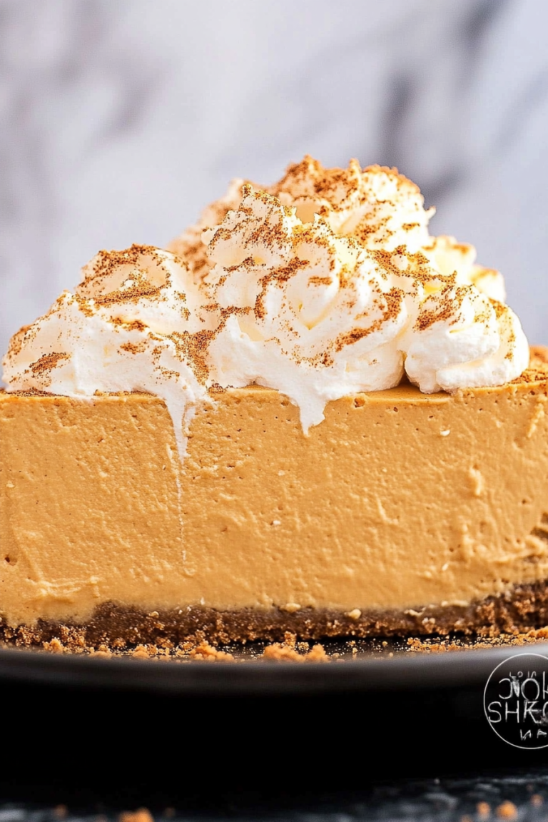 Pumpkin cheesecake
