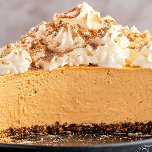 Pumpkin cheesecake