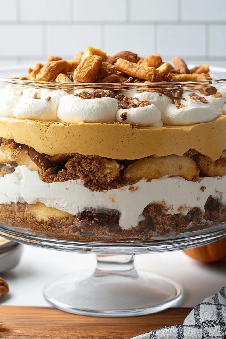 Pumpkin trifle