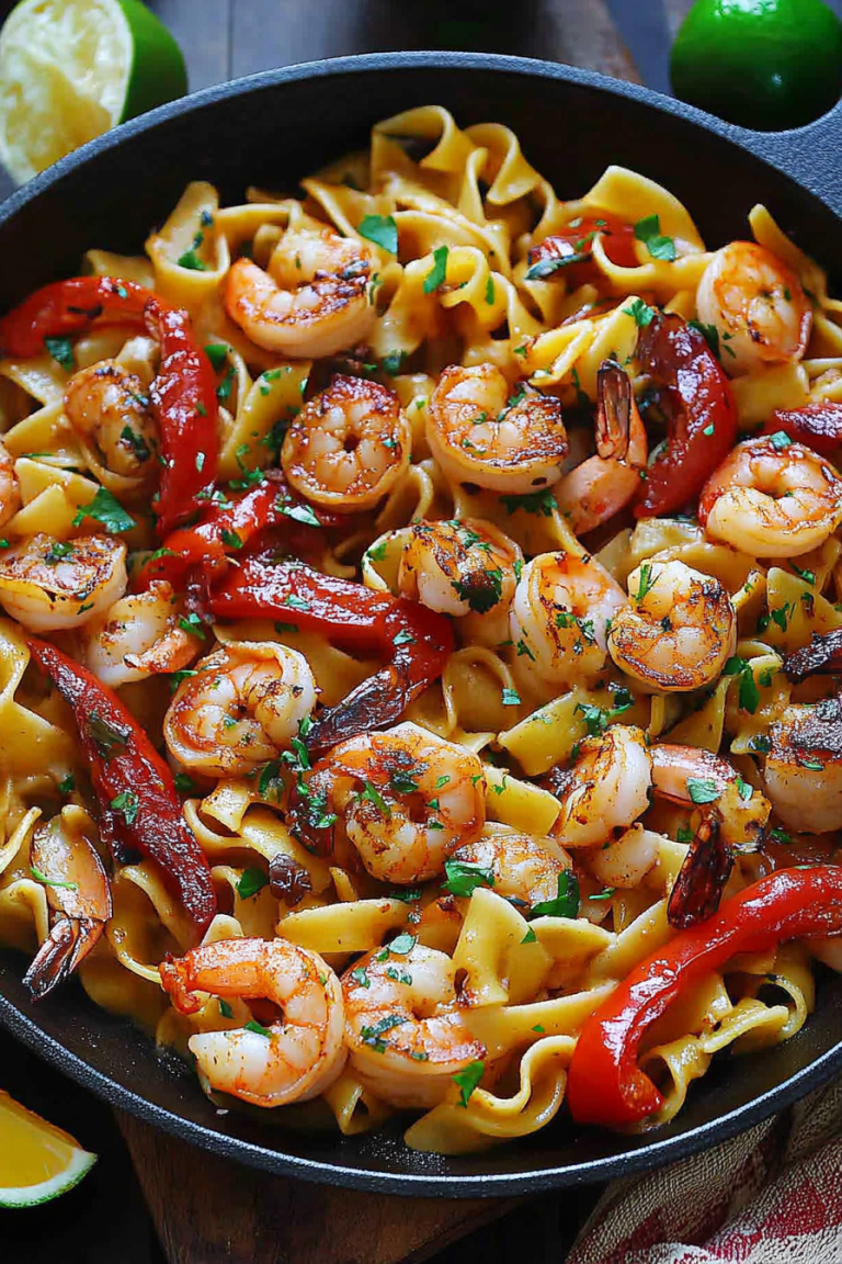 Shrimp pasta