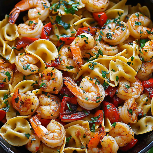 Shrimp pasta