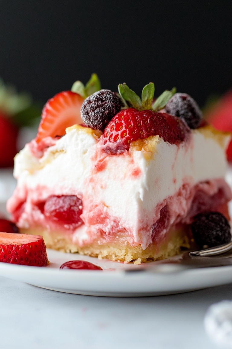 Strawberry lasagna